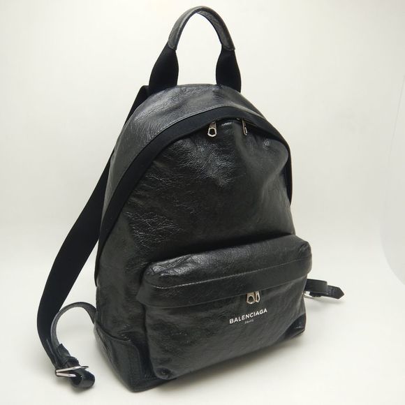 Balenciaga Rucksack Leather Black - Picture 2 of 7
